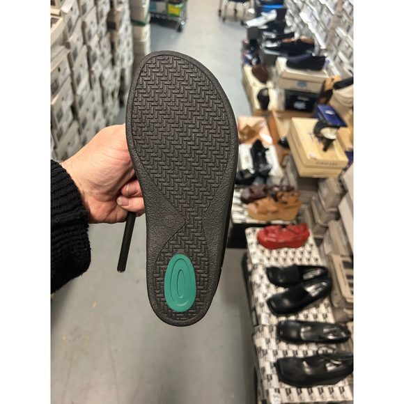 Vintage Hartjes Women's Slip-on Black Nubuck Sandals 60122‎ - Picture 5 of 5